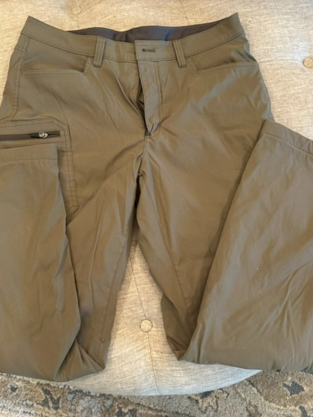 Eddie Bauer mens felt lined winter pants
